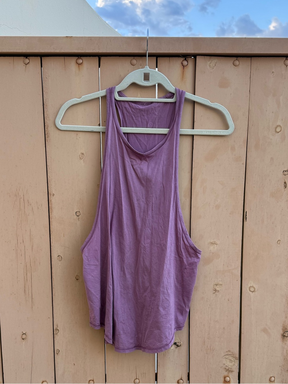 Lululemon Lavender Racerback Tank Top